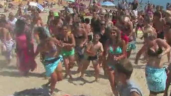 Beach Rugby Tour FFR : Flash Mob