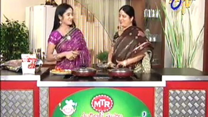 Abhiruchi - Recipes - Cabage Pakoda Rice,Paneer Green Soup,Ragi Utappa,Sandwich Idli- 04