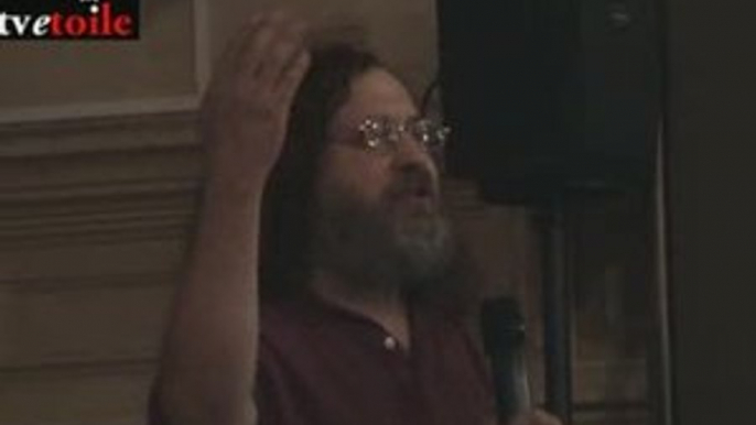 Richard Stallman (Paris-08/09/2009)