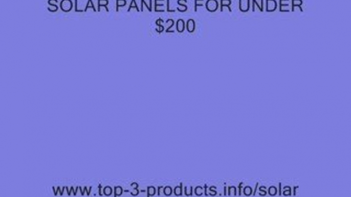 DIY SOLAR PANELS - DIY DO IT YOURSELF SOLAR PANELS