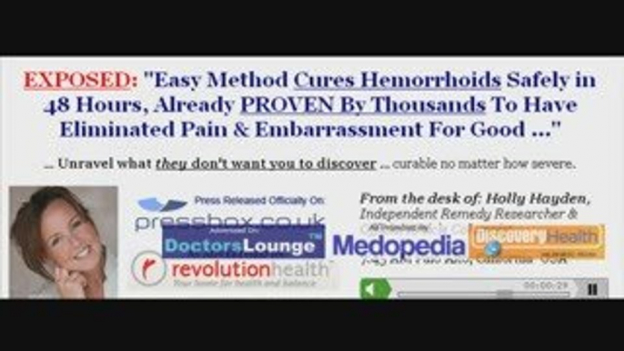 Effective Hemorrhoids Treatment | It Works!