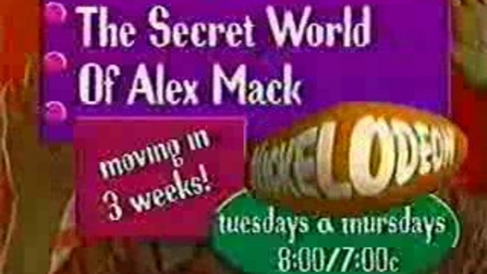 The Secert World of Alex Mack Promo- Tues & Thurs