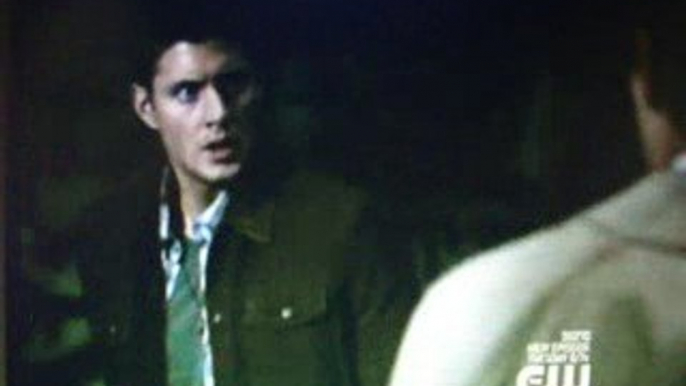 Supernatural 4x01 Lazarus Rising Dean rencontre Castiel