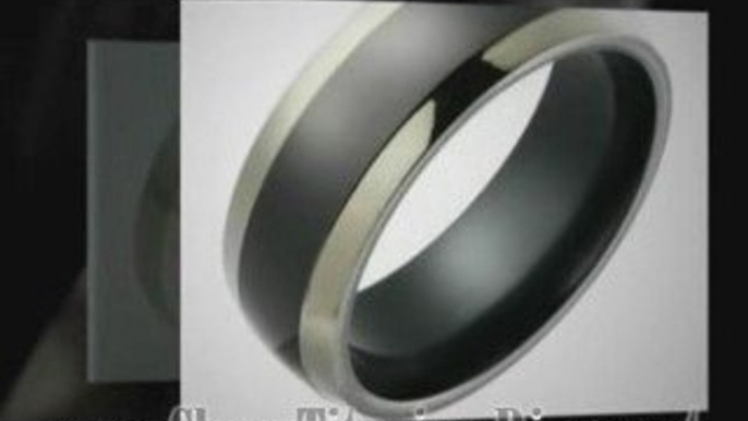 Mens Titanium Wedding Rings :: Men's Titanium Wedding Rings