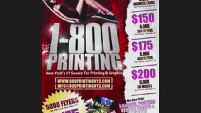 POSTCARD PRINTING NYC, CLUB FLYERS PRINT AND DESIGN, MENUS,