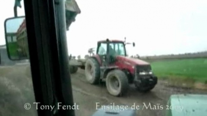 Ensilage De Maïs 2009 Partie N°4 Chez Tony Fendt