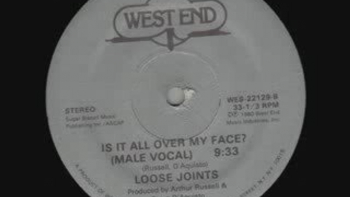 80s soul/funk/boogie Loose Joints - Is It All Over My Face?