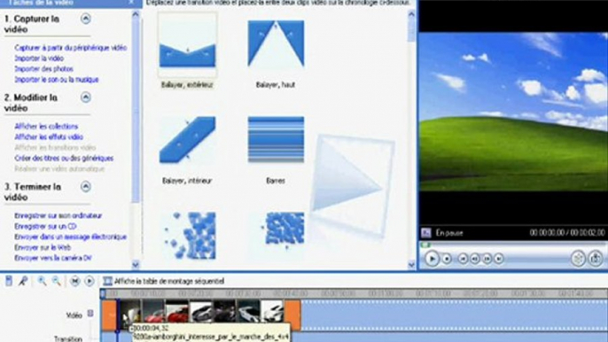 Tutoriel Windows Movie Maker