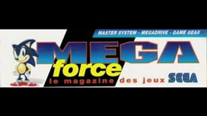 SEGA MEGADRIVE MEGA FORCE VHS 32X MEGA CD 1994 STEFGAMERS
