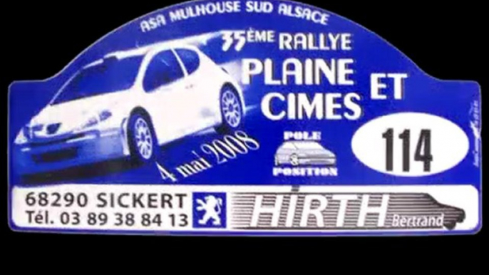 Rallye Plaine & Cimes 2008 [Regional]