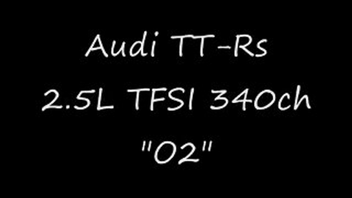 Audi TT-Rs 2.5L TFSI 340ch reprog moteur o2programmation