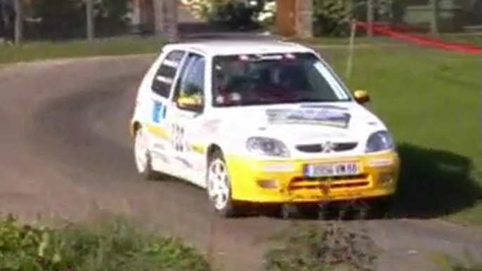 Rallye de Montbéliard 2008 L. POIROT / D. BROT Saxo VTS N2