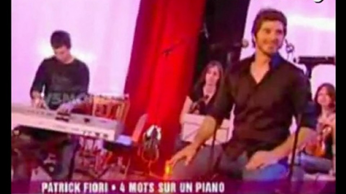 Patrick Fiori Quatre mots sur un piano ( acoustique )