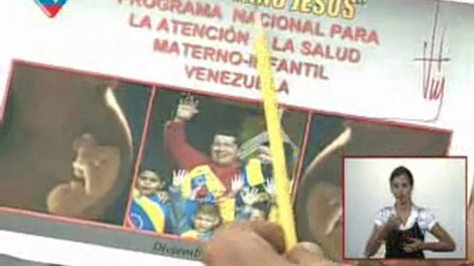 Presidente Chávez lanza la Misión Niño Jesús