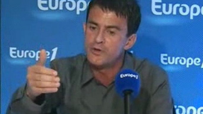 Manuel Valls se déclare candidat pour 2012