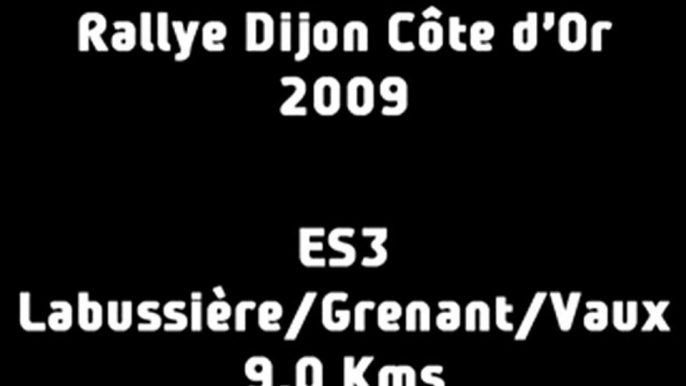 ES3 Rallye Dijon Côte d'Or 2009