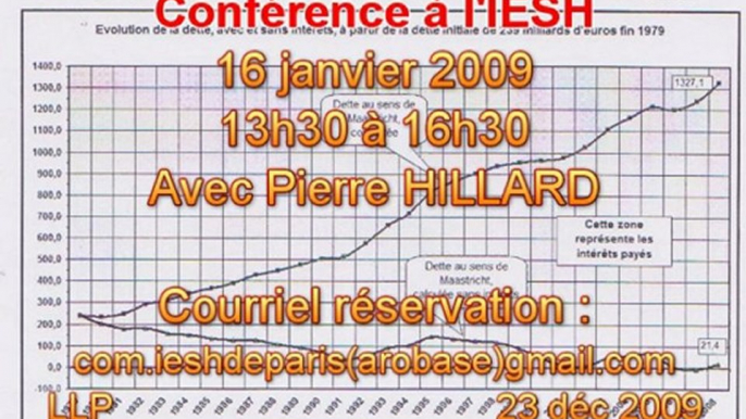 Conférences Paris et Bruxelles Janvier 2010 - LLP