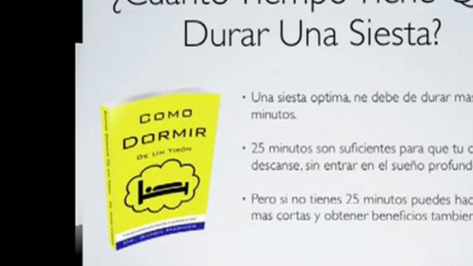 ¿Cuanto Tiempo Debe De Durar Una Siesta?