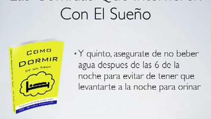 Comida Para Dormir: Las Comidas Que Interfieren Con El Sueñ