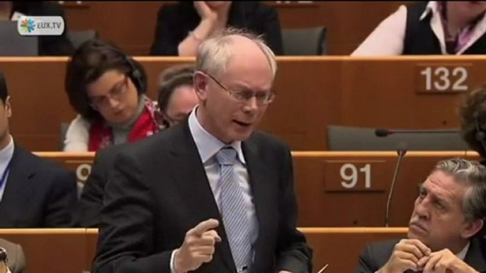 Le courageux *Nigel Farage* VS Von Rompuy