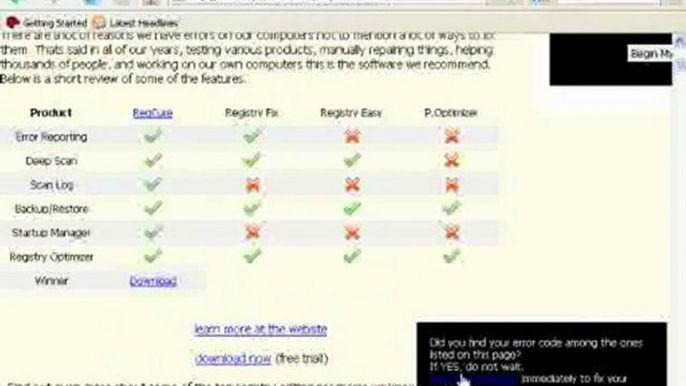 Registry Cleaner Review - Fix PC Errors Easily