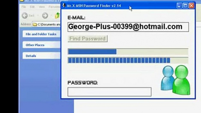 How to Find MSN/Hotmail Passwords, Mr.X MSN