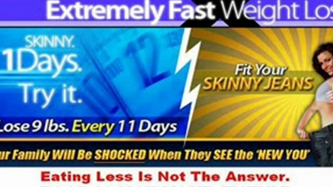 Diet and Weight Loss: Lose 9 pounds Every 11 Days!