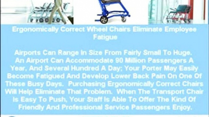 Airport Transportation | A Transport Chair Rental That Is P