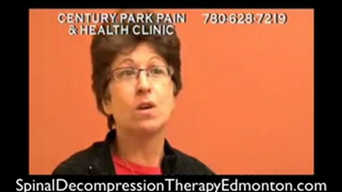 Spinal Decompression Therapy by Edmonton Chiropractor Treat