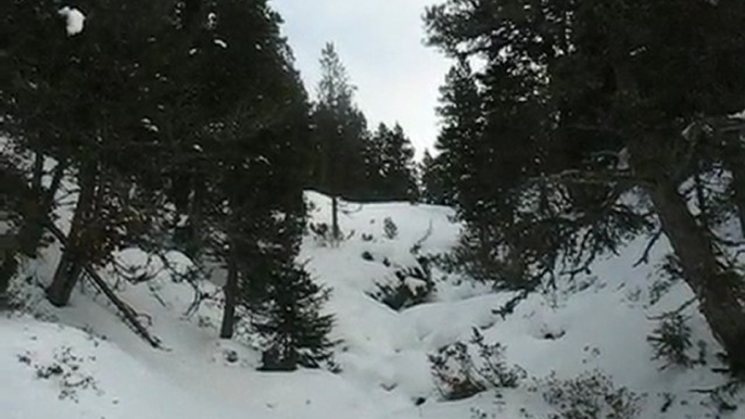 Plateau de Beille : décor blanc