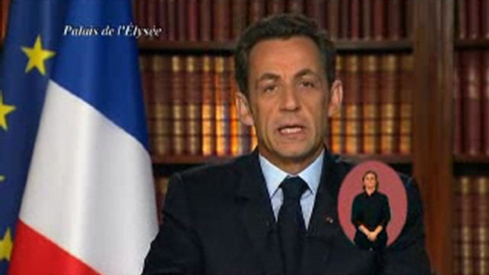 Voeux de M. Nicolas Sarkozy, Président de la République