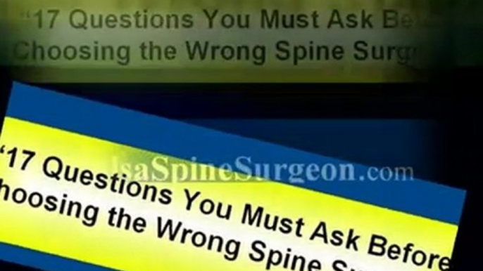 Neck Surgeons Tulsa & Back Surgeons Tulsa, Neck Surgery Tul