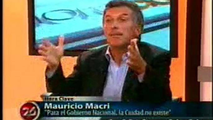 Entrevista a Macri