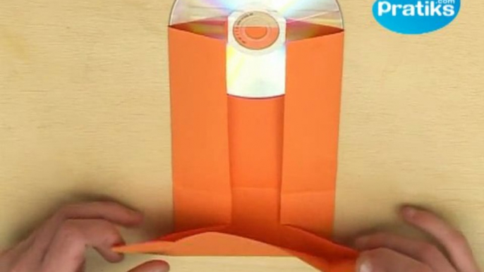 Comment faire une pochette CD en papier ?