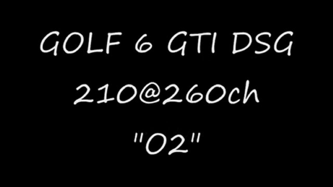 Reprog moteur Golf 6 GTI TSI DSG 210@260ch o2programmation