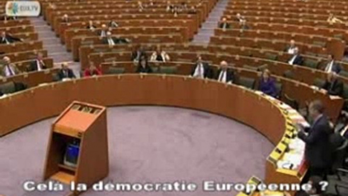 Discours de Nigel Farage contre Van Rompuy 24/02/10