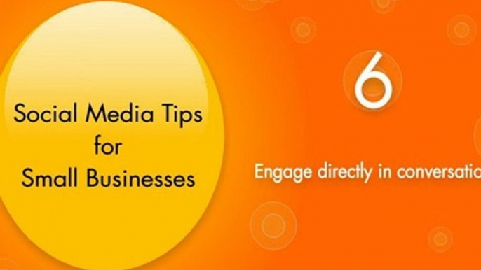 Social Media Tips for Small Businesses