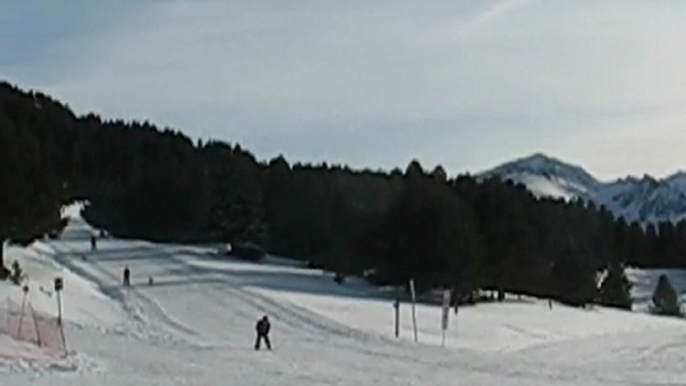 Plateau de Beille : arrivée skieurs 2