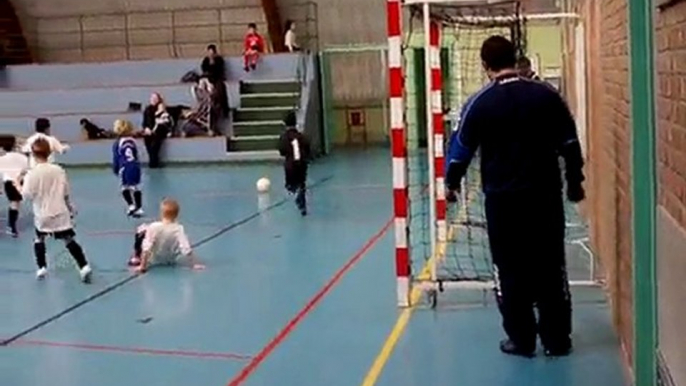 Foot Salle Lomme Marais LUSC jeune RYAN 5ans seulement! 3ème