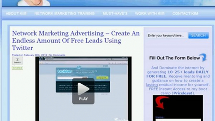 Network Marketing Advertising â Create An Endless Amou