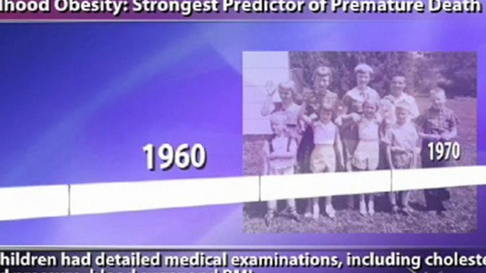 Childhood Obesity: Strongest Predictor Of Premature Death