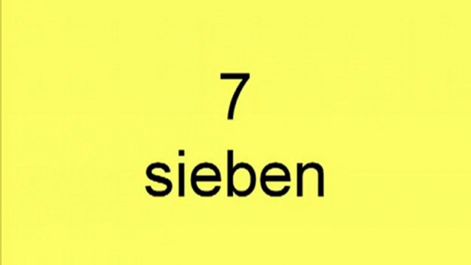 Teach yourself German Phrases - Counting to 10 In German