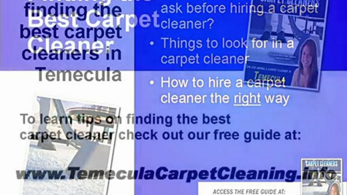 Temecula Carpet Cleaning Rip Off Guide - Temecula Cleaning