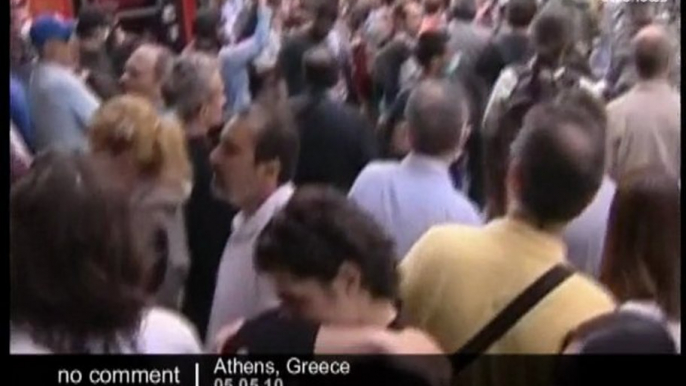 Violent clashes in Athens