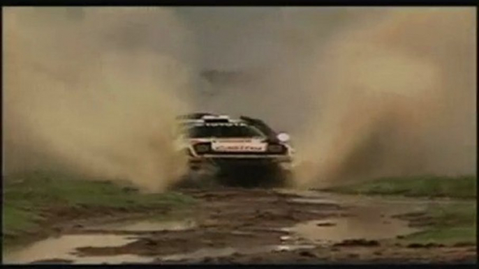 Rally Kenya, Toyota Celica in mud