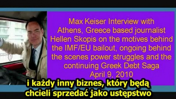 Max Keiser o greckim kryzysie