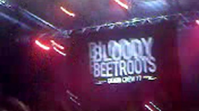 The Bloody Beetroots Death Crew 77 LIVE INTRO ENORME @Nantes