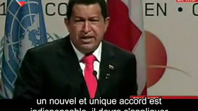 Hugo Chavez  - Copenhagen  16 Déc 2009 - VoSTFR- 2 / 3