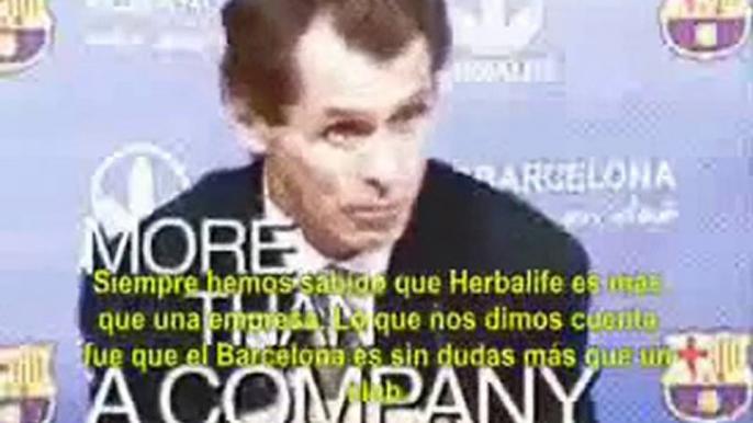 Herbalife patrocinador de F.C Barcelona