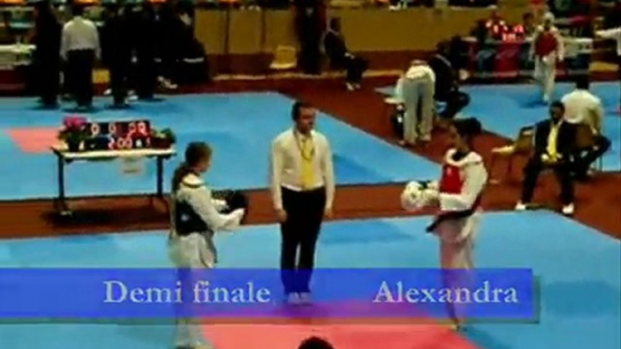 alex taekwondo france junior 2010